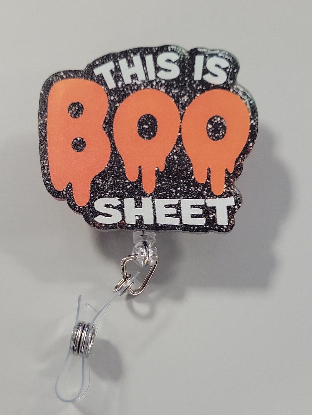 Halloween 'This Is Boo Sheet' Badge Reel